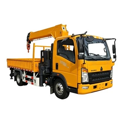 Żuraw hydrauliczny montowany na ciężarówce